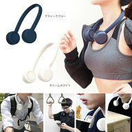 【訳あり(保証書日付誤印字の為保証なし・初期不良交換します)】|FLEX ネックファン|首かけ扇風機 羽なし…