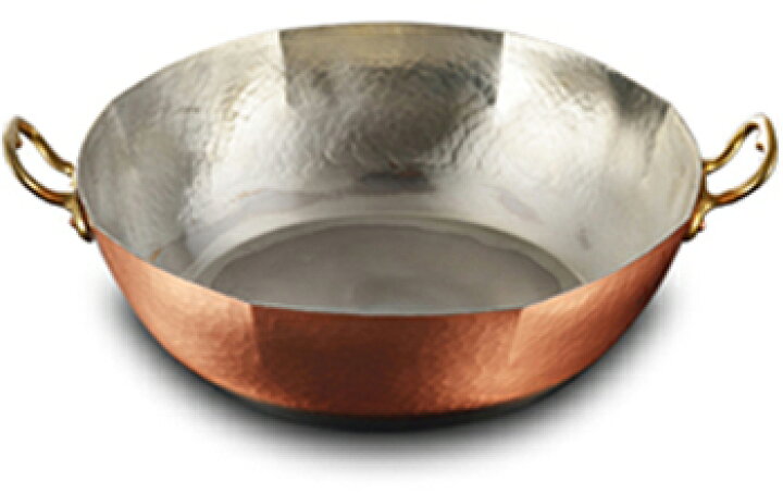 楽天市場】【送料無料】IH対応 銅しゃぶしゃぶ鍋(手付)八角鎚目 24cm  