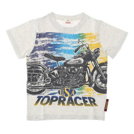 Tシャツ キッズ■RusticFactory(ラスティックファクトリー) 天竺バイク半袖Tシャツ 160cm■Tシャツ 半袖/Tシャツ キッズ/普段着/子供服/キッズ 半袖Tシャツ/キッズ服/トップス/ロゴT/プリント/子供服 男の子/カジュアル/ファッション/かっこいい/Tシャツ キッズ 男の子