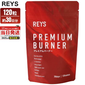 REYS レイズ プレミアムバーナー 120粒 約 30回分 ダイエット サプリ PREMIUM BURNER