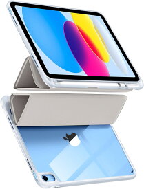 iPad 10.9インチ ケース 2022 iPad 10世代 ケース ペン収納 iPad 10.9 第十世代 2022 10.9 10世代 ケース ipad ケース 第10世代 透明 カバー 保護ケース オートスリープ 三つ折り ペンホルダー ペンシル収納 タッチペン収納 スタンド 耐衝撃 指紋防止 マグネット TPU