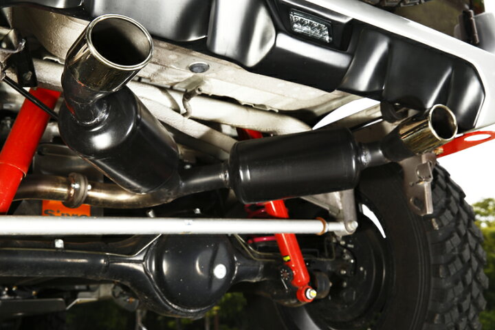 楽天市場】スズキジムニー JB23 マフラーRevolution series Dual 