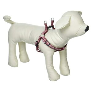 ペティオ (Petio) 犬雅 唐草ハーネス レッド SS サイズ 送料無料