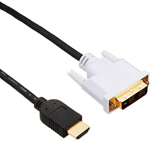 �G���R�� HDMI-DVI�ϊ��P�[�u�� �V���O�������N 2.0m DH-HTD20BK ��������