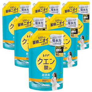 Lenor ���m�A �N�G���_in �����L �ߗނ̂��������L�� �������� �t���b�V���O���[���̍��� �l�ߑւ� 1110mL×6�� [�P�[�X ��������