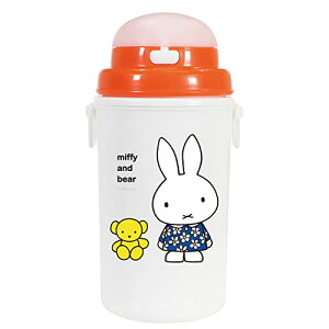�N�c�� �~�b�t�B�[ �X�g���[�t���ۗ�{�g�� 450ml miffy �L�b�Y�����`�V���[�Y MF672 ���{�� ��������