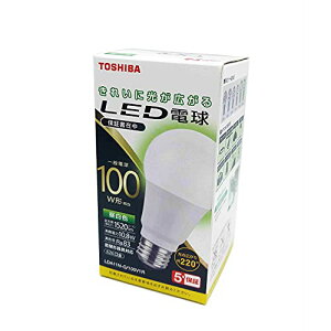 ����(TOSHIBA) LED�d�� 100W���� �S���� �����F E26���� 1P �����Ή� LDA11N-G/100V1R ��������