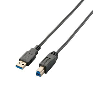 GR USBP[u yBz USB3.0 (USB A IX to USB B IX) X 1m ubN USB3-ABX1 