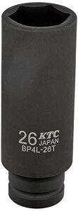 ���s�@�B�H��(KTC) 12.7mm (1/2�C���`) �C���p�N�g�����` �\�P�b�g (�f�B�[�v����) 26mm BP4L26TP ��������
