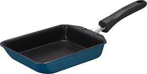 サーモス 玉子焼きフライパン 13cm ガス火専用 デュラブルコート 軽量モデル ネイビー KFD-013E NVY 送料無料