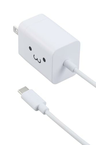 エレコム 充電器 Type-C USB-C 20W USB PD対応 ケーブル一体型 1.5m PSE認証品 GaN採用 折りたたみ式プ 送料無料