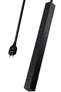 �G���R�� �d���^�b�v 10�� 2m �}�O�l�b�g �݂艺�� �X���� ���K�[�h �ق���V���b�^�[ �u���b�N ECT-2620BK ��������