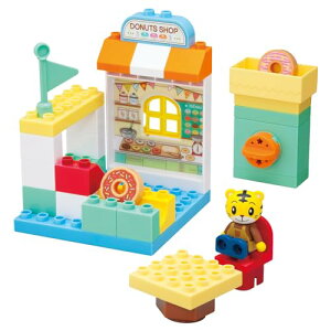 バンダイ(BANDAI) しまじろう アクションブロックシリーズ しまじろうのドーナツやさんブロックセット 対象年齢 3才以上 送料無料