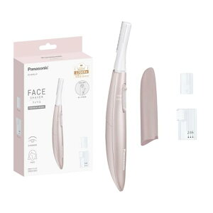 パナソニック フェイスシェーバー フェリエ ウブ毛 眉毛 乾電池式 ピンク ES-WF63-P 送料無料