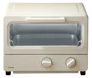 TOSHIBA(東芝) トースター オーブントースター 2枚焼き HTR-PZ3(C) シフォンベージュ 温度調節機能付き 受皿付き タ 送料無料