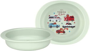 スケーター(Skater) ベビー食器 小皿 子供用 5ヵ月頃〜 抗菌 プラスチック製 290ml トミカとトム XP25AG-A 送料無料