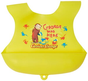 スケーター(Skater) エプロン スタイ 子供用 食事エプロン シリコン製 26×35cm おさるのジョージ SBEP1-A 送料無料