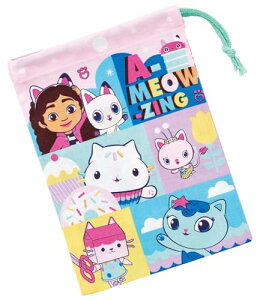 スケーター(Skater) 子供用 お弁当 コップ袋 日本製 キッズ ギャビーのドールハウス KB63 送料無料