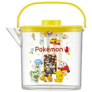スケーター (skater) 茶漉し付 冷茶ポット 1.2L 冷水筒 耐熱 熱湯OK ポケットモンスター Cafe CM10-A 送料無料