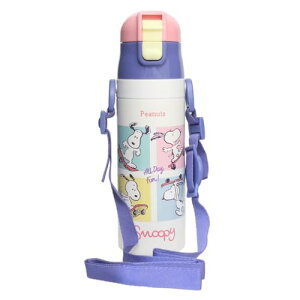 スケーター(Skater) 水筒 子供用 直飲み 470ml スヌーピー スケートボード 男の子 女の子 保冷専用 ステンレス 軽量タイ 送料無料