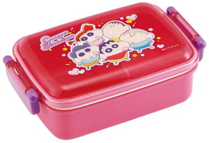 スケーター(Skater) お弁当箱 子供用 450ml ふわっと盛れるドーム型ふた ランチボックス 1段 日本製 クレヨンしんちゃん 送料無料