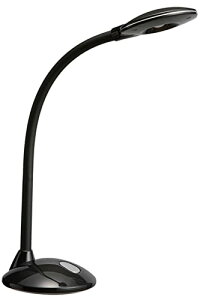 GENTOS(ジェントス) LEDデスクライト 目にやさしい 卓上 スタンドライト 320ルーメン ルミリオン ブラック DK-R256 送料無料