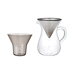 KINTO (キントー) SCS コーヒーカラフェセット 4cups ステンレス 電子レンジ・食洗機対応 ギフト プレゼント 27621 送料無料