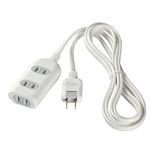 �o�b�t�@���[ BUFFALO 2�s���d���^�b�v 3�� �X�^���_�[�h 1m �z���C�g BSTAPST2310WH ��������