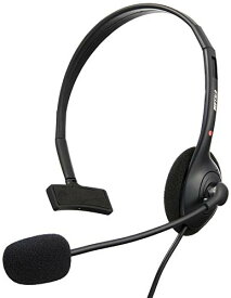 バッファロー BUFFALO 片耳ヘッドバンド式ヘッドセット USB接続 送料無料