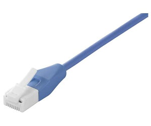 BUFFALO Cat6 �c���̐܂�Ȃ�LAN�P�[�u�� �X���� �X�g���[�g 20m �u���[ BSLS6SU200BL2 ��������