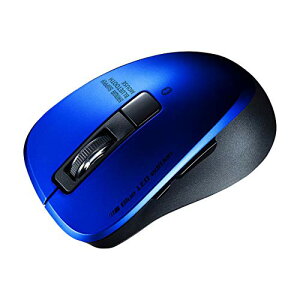 �T�����T�v���C Bluetooth 5.0�}�E�X �É� �u���[LED 5�{�^�� 2400dpi(3�i�K�ؑ�) ���^ �u���[ MA-BTB ��������