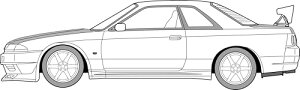 1/24 �p�݃~�b�h�i�C�g�V���[�Y No.6 ���Y �X�J�C���C�� GT-R(R32)�F�� �v�����f�� ��������
