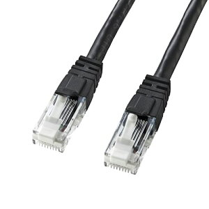 �T�����T�v���C �ߐ܂�h�~�J�e�S��6LAN�P�[�u��(�u���b�N�E10m) KB-T6TS-10BKN ��������