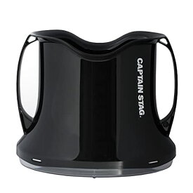 キャプテンスタッグ(CAPTAIN STAG) 水中メガネ 箱メガネ ワイドビュースコープ 日本製 ブラック UX-4501 送料無料