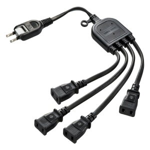 �T�����T�v���C AC�A�_�v�^��p�d�������R�[�h 2P 4���� �u���b�N TAP-EX4BKN ��������