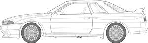 �t�W�~�͌^ 1/24 �C���`�A�b�v�V���[�Y No.314 �^�C�T�� STP GT-R(�X�J�C���C�� GT-R [BNR32 Gr.A�d�l ��������