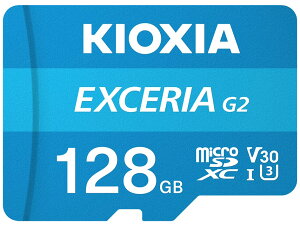 KIOXIA(�L�I�N�V�A) �����Ń����� microSD 128GB UHS-I U3 V30 Class10 �ő�Ǐo���x100MB/ ��������