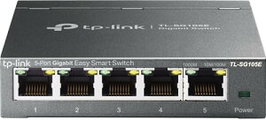 TP-Link �n�u �A���}�l�[�W�v���X�C�b�` 5�|�[�g TL-SG105E 10/100/1000Mbps �M�K�r�b�g �Ǘ��@�\�t �� ��������