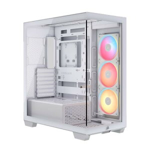 CORSAIR 3500X LX-R RGB iCUE LINK�~�h���^���[PC�P�[�X ? 3��̕W������LX120-R RGB���o�[�X ��������