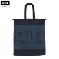【公式】SVOLME スボルメ BIGサイズトート型ロゴシューズ袋 2025AW FREE SMOKY GRAY