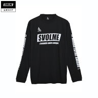 【楽天スーパーセール限定特価】【公式】スボルメ SVOLME シルキータッチロンT BLACK スボルメワーク 長…