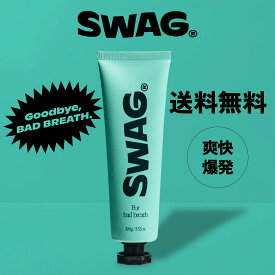 【 スワッグ | 歯磨き粉 100ml 】 Tooth paste For Badbreath 口臭ケア 口臭予防 ホワイトニング 爽快 オーラルケア プラーク除去 歯磨き 歯周病 虫歯 むし歯 予防 デンタルケア はみがきこ はみがき粉 プレゼント ギフト 送料無料 SWAG 公式