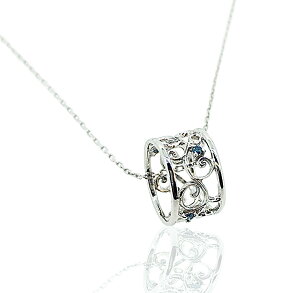 【 k18 】アラベスク エタニティー ダイヤモンドペンダント k18ダイヤモンドネックレス リング ダイヤネックレス18K リングネックレス 指輪ネックレス レディース ネックレス 透かし 天然石 18