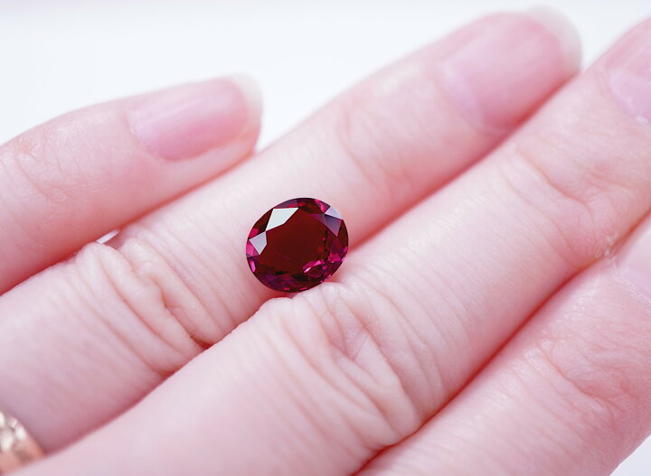 楽天市場】【2.24ct】 天然ルビー ルース（裸石）オーバルカット 