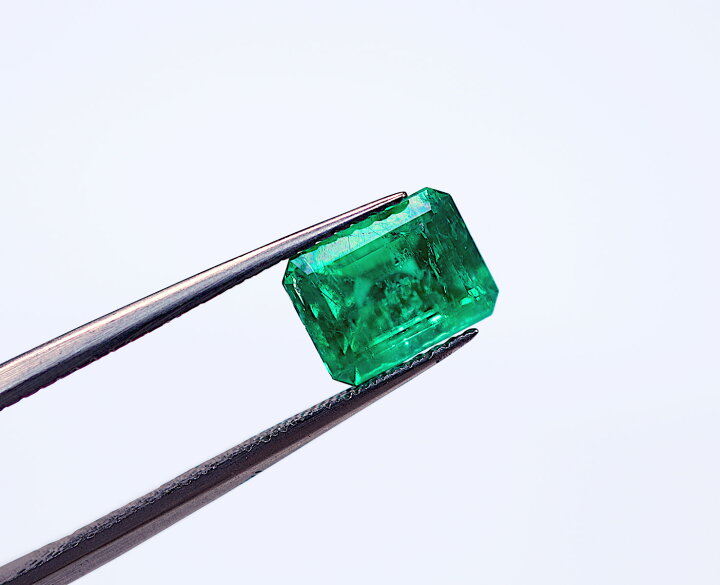 楽天市場】【1.63ct】エメラルド ルース（裸石）オクタゴンカット 