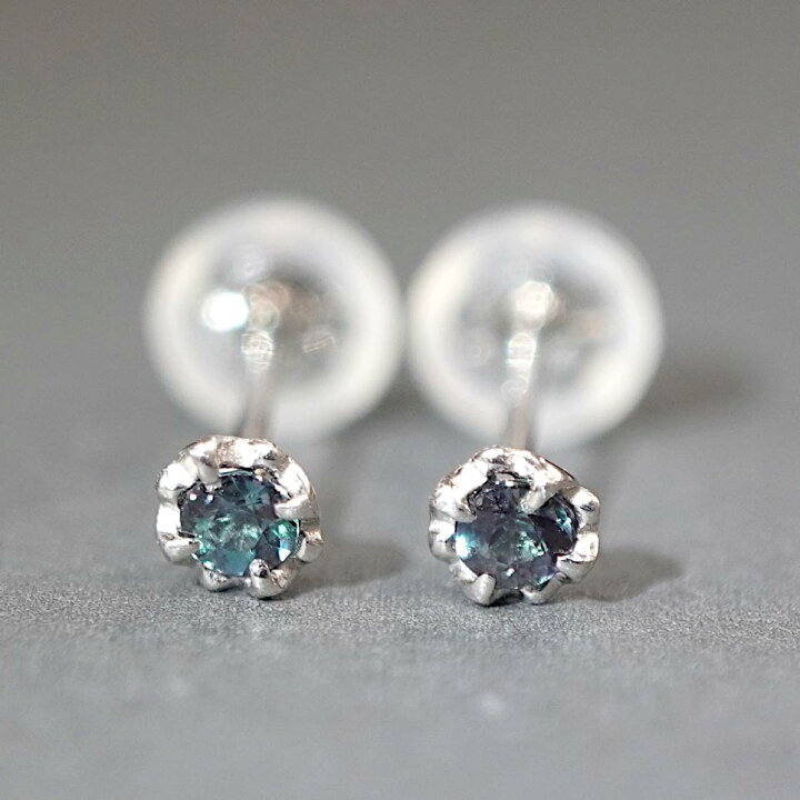 楽天市場】◇1点限定◇【Pt900】アレキサンドライトピアス スタッド  