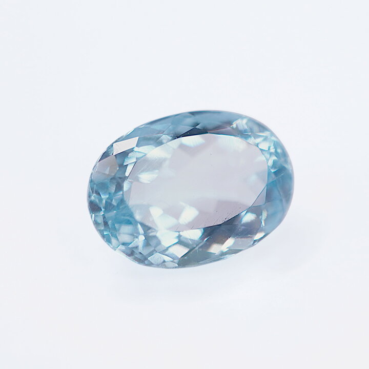 楽天市場】【4.332ct】 天然アクアマリンルース（裸石） オーバル 