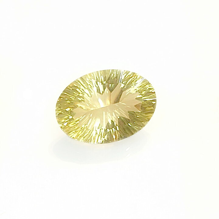 楽天市場】【10.24ct】レモンクォーツ ルース オーバルコンケーブ 