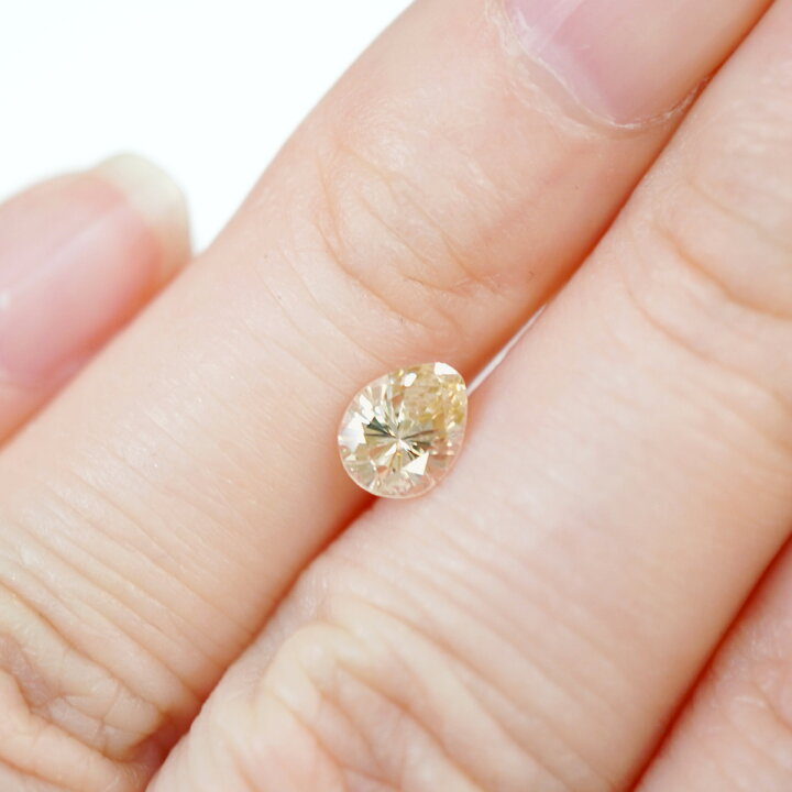 楽天市場】【ソーティング付】【0.554ct】ライトブラウンダイヤモンド 