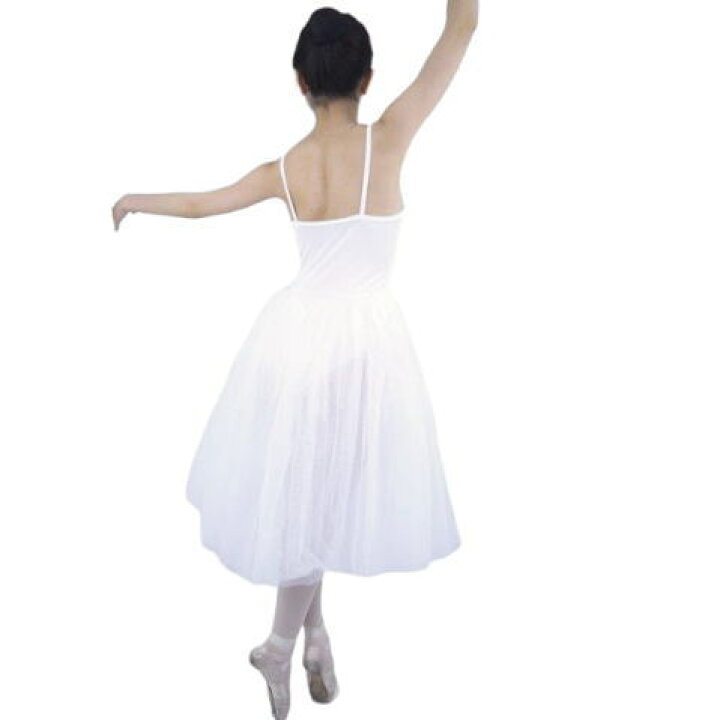 楽天市場 バレエ チュチュ キャミソールチュチュ 発表会 に リハーサル に 少し長めのロングタイプ 衣装 の ベースにも バレエ用品 白 ホワイト 子ども ジュニア 大人 かわいい おしゃれ お稽古 Ai 001 So 23ftsale バレエショップ スワローシー